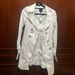 The Limited white rain coat - new with tags!